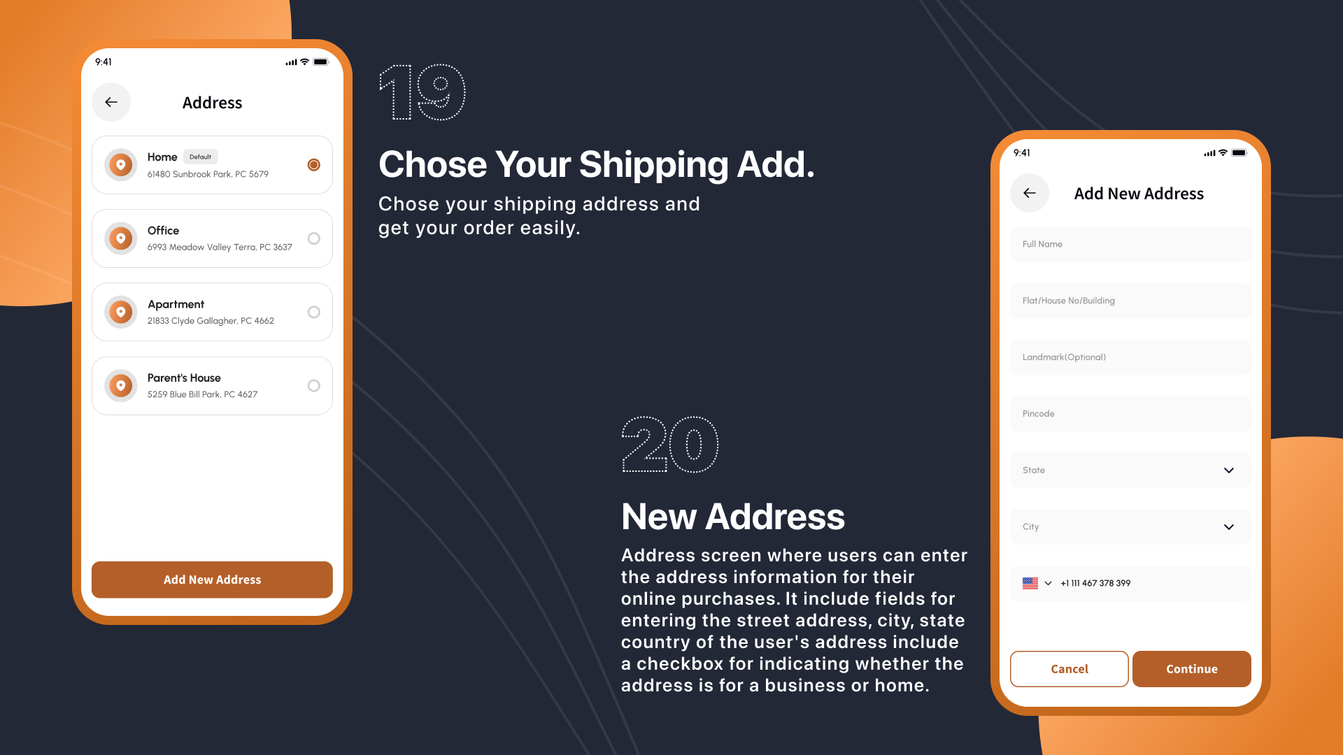 Furniture Ecommerce App UI/UX React Native Mobile Skin - 14