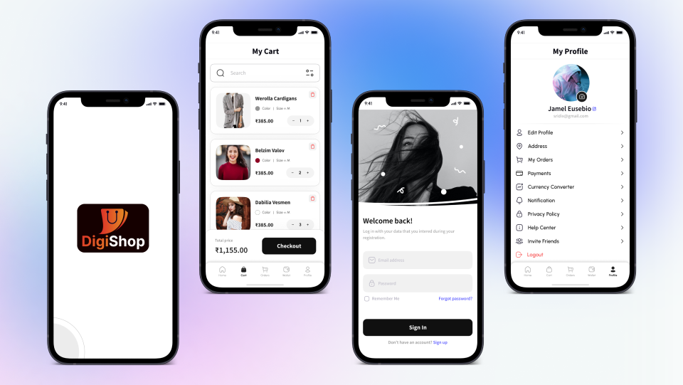 Ecommerce Application UI Kit | Ready to Use React Native UI Kit with Source Code - 3