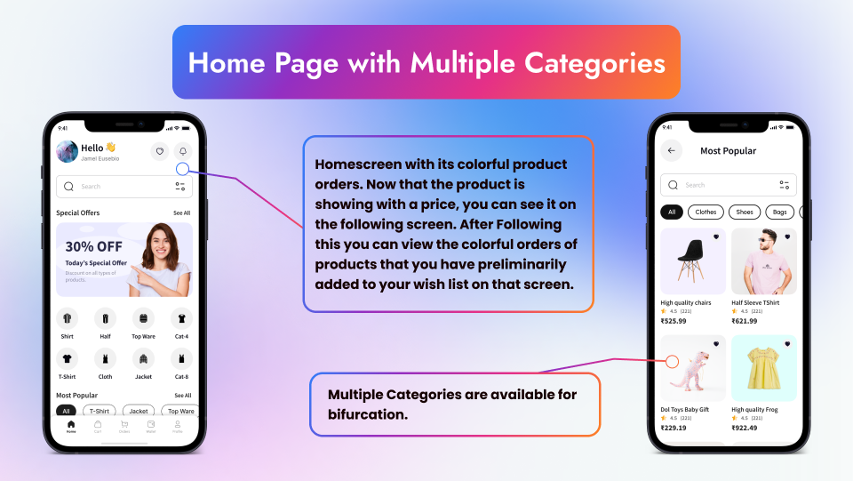 Ecommerce Application UI Kit | Ready to Use React Native UI Kit with Source Code - 7