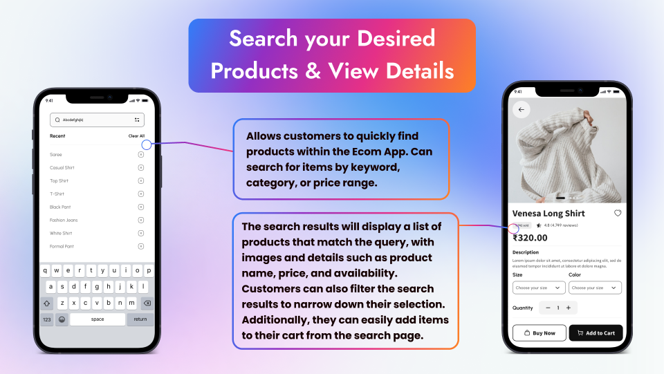 Ecommerce Application UI Kit | Ready to Use React Native UI Kit with Source Code - 8